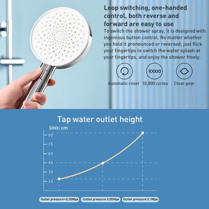 Original Xiaomi Mijia Bath Pressurized Handheld Shower Spray Lotus Head - Shower Head by Xiaomi | Online Shopping UK | buy2fix