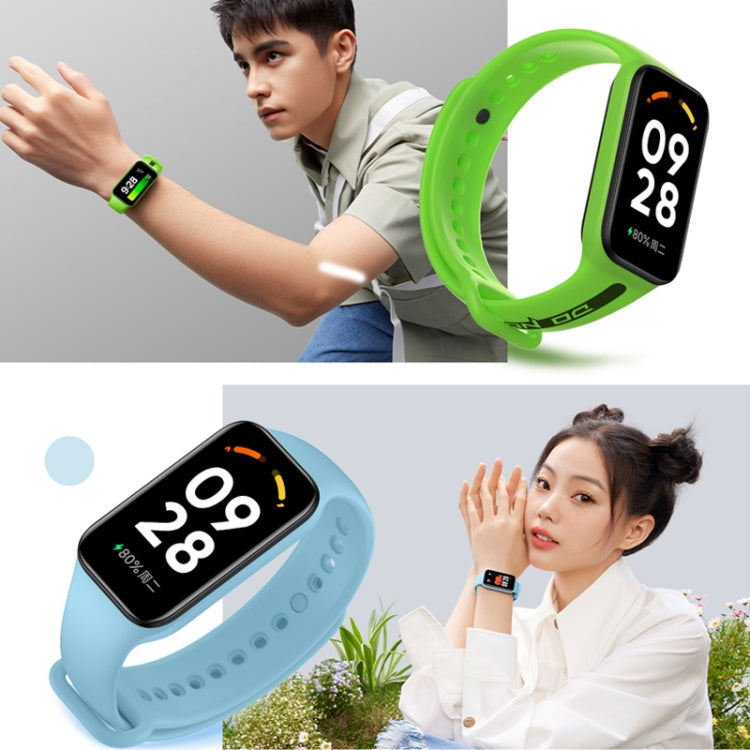 Original For Xiaomi Redmi Band 2 TPU Fluorescent Watch Band (Green) - Watch Bands by Xiaomi | Online Shopping UK | buy2fix