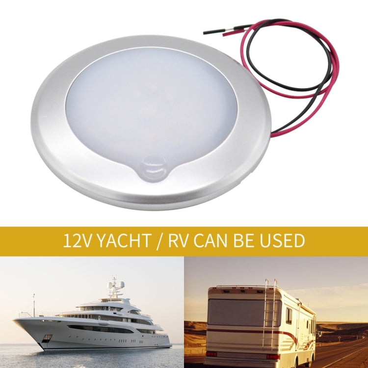 DC 9-30V 4.5W 3000-3300K IP67 Marine RV Dimmable 150mm LED Dome Light Ceiling Lamp, with Touch Control - Marine Accessories & Parts by buy2fix | Online Shopping UK | buy2fix