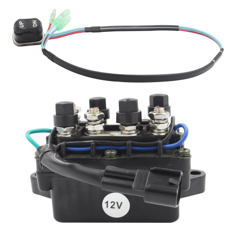 Stroke Relay Assembly with Outboard Motor Switch for Yamaha 703825630100 - Marine Accessories & Parts by buy2fix | Online Shopping UK | buy2fix