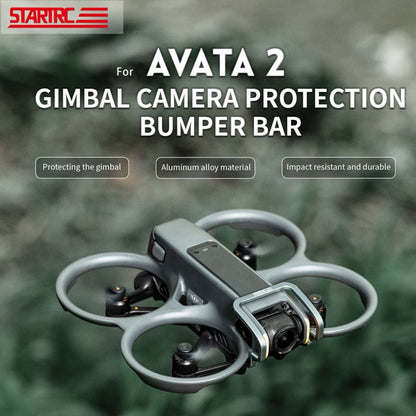 For DJI Avata 2 STARTRC Gimbal Lens Anti-collision Aluminum Alloy Guard Bumper (Silver Grey) - Other by STARTRC | Online Shopping UK | buy2fix