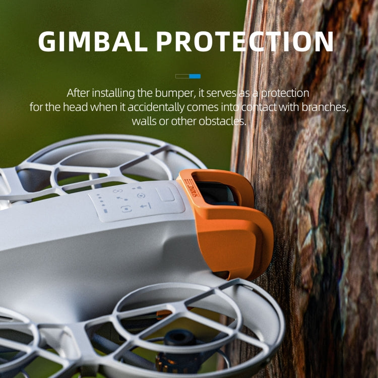 For DJI Neo STARTRC Gimbal Lens Anti-collision Protection Bumper (Orange) -  by STARTRC | Online Shopping UK | buy2fix