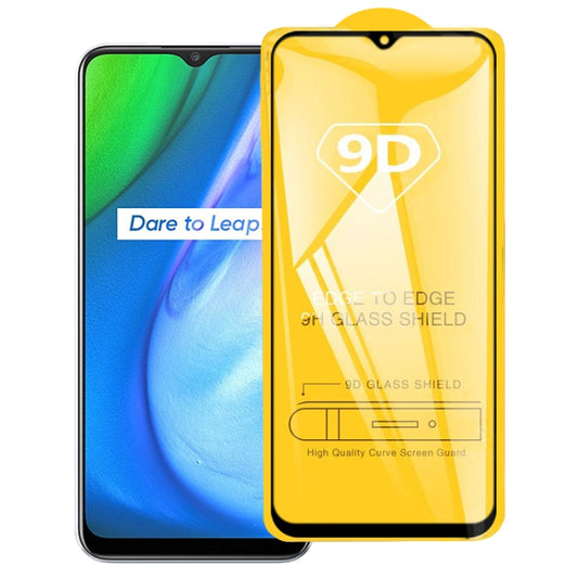 For OPPO Realme Q2i 9D Full Glue Full Screen Tempered Glass Film - Realme Tempered Glass by imak | Online Shopping UK | buy2fix