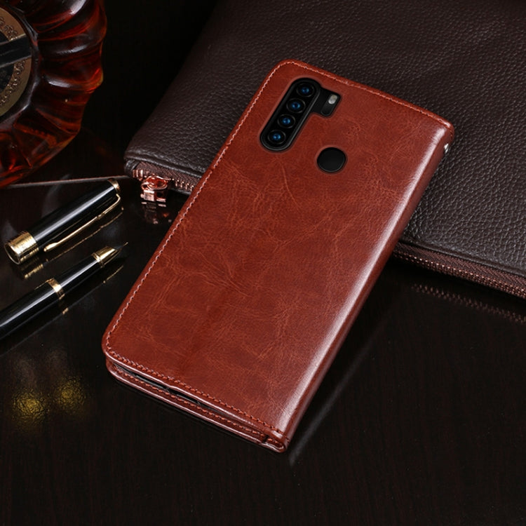 For Blackview A80 Plus idewei Crazy Horse Texture Horizontal Flip Leather Case with Holder & Card Slots & Wallet(Rose Red) - More Brand by idewei | Online Shopping UK | buy2fix