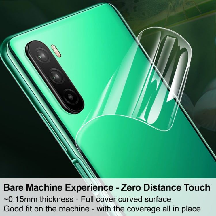 For Asus Zenfone 8 ZS590KS 2 PCS IMAK 0.15mm Curved Full Screen Protector Hydrogel Film Back Protector - ASUS Tempered Glass by imak | Online Shopping UK | buy2fix