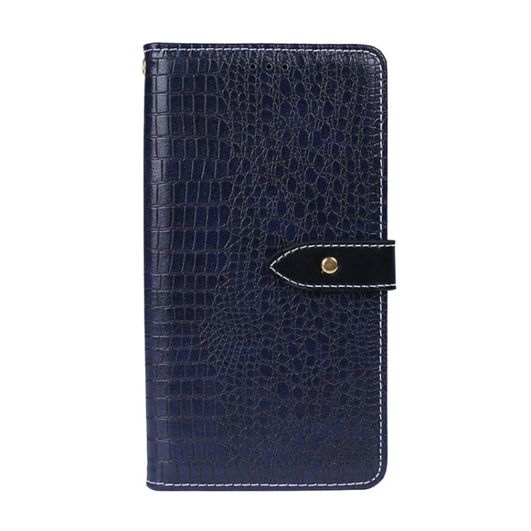 For Blackview A90 idewei Crocodile Texture Horizontal Flip Leather Case with Holder & Card Slots & Wallet(Dark Blue) - More Brand by idewei | Online Shopping UK | buy2fix