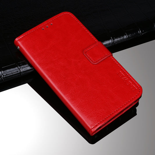 For Blackview A90 idewei Crazy Horse Texture Horizontal Flip Leather Case with Holder & Card Slots & Wallet(Red) - More Brand by idewei | Online Shopping UK | buy2fix