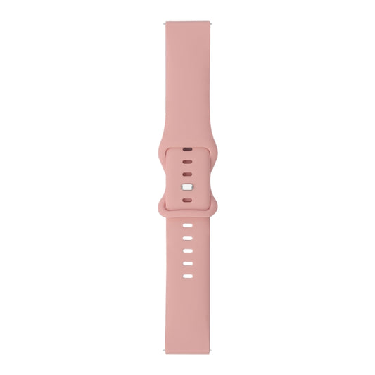 For Huawei Watch GT 2e 46mm 8-buckle Silicone Watch Band(Pink Sand) - Watch Bands by buy2fix | Online Shopping UK | buy2fix