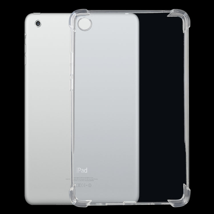 For Xiaomi MiPad 4 3mm Four-corner Shockproof Transparent TPU Case(Transparent) - More Tablet Cases by buy2fix | Online Shopping UK | buy2fix