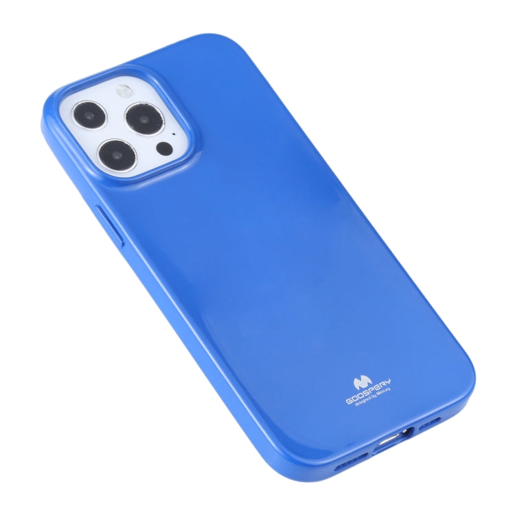 For iPhone 13 Pro GOOSPERY JELLY Full Coverage Soft Case (Blue) - iPhone 13 Pro Cases by GOOSPERY | Online Shopping UK | buy2fix