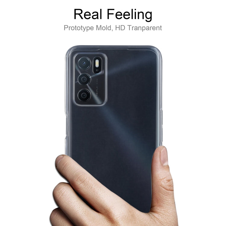 For OPPO A16 0.75mm Ultra-thin Transparent TPU Soft Protective Case - OPPO Cases by buy2fix | Online Shopping UK | buy2fix