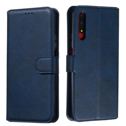 For Huawei Honor 9X / Honor 9X Pro Classic Calf Texture Horizontal Flip PU Leather Case, with Holder & Card Slots & Wallet(Blue) - Honor Cases by buy2fix | Online Shopping UK | buy2fix