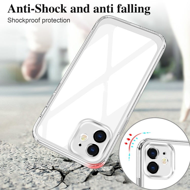 For iPhone 12 mini Crystal Clear Shockproof PC + TPU Protective Case (Transparent) - iPhone 12 mini Cases by buy2fix | Online Shopping UK | buy2fix