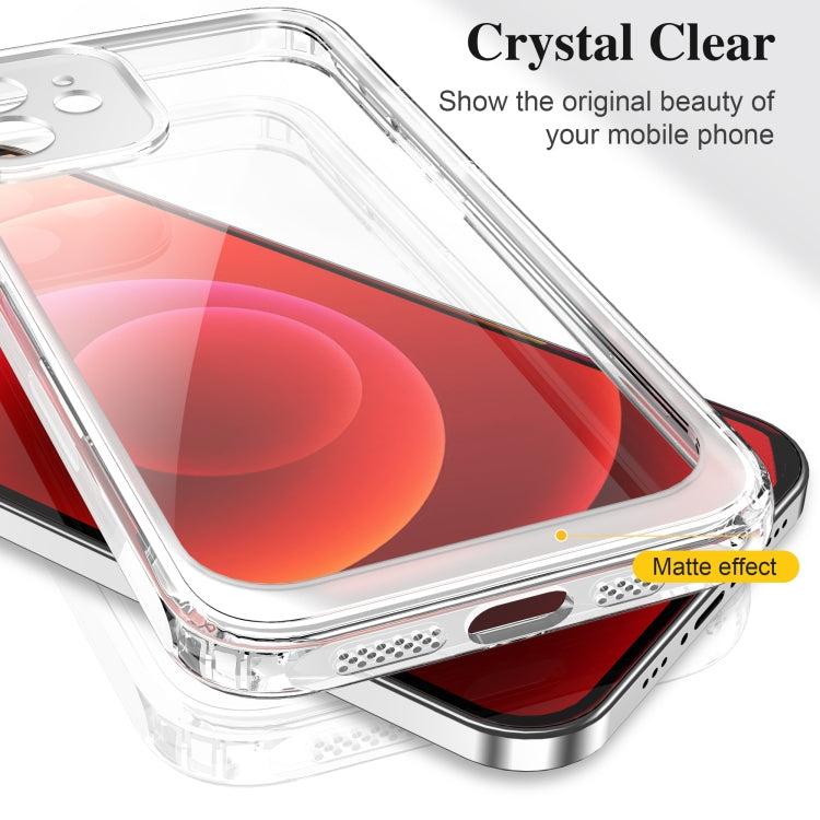 For iPhone 12 mini Crystal Clear Shockproof PC + TPU Protective Case (Transparent) - iPhone 12 mini Cases by buy2fix | Online Shopping UK | buy2fix