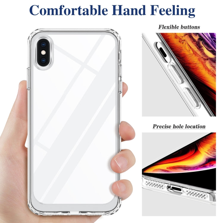 For iPhone XS Max Crystal Clear Shockproof PC + TPU Protective Case(Transparent) - More iPhone Cases by buy2fix | Online Shopping UK | buy2fix