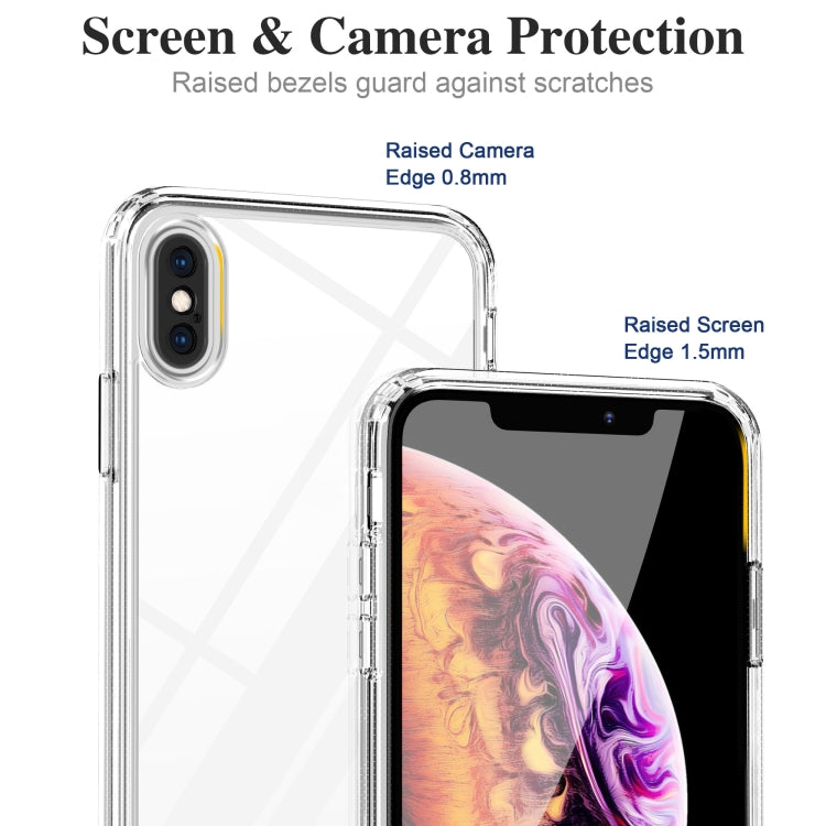 For iPhone XS Max Crystal Clear Shockproof PC + TPU Protective Case(Transparent) - More iPhone Cases by buy2fix | Online Shopping UK | buy2fix