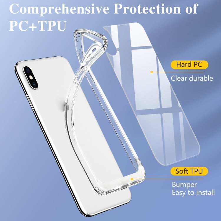 For iPhone XS Max Crystal Clear Shockproof PC + TPU Protective Case(Transparent) - More iPhone Cases by buy2fix | Online Shopping UK | buy2fix