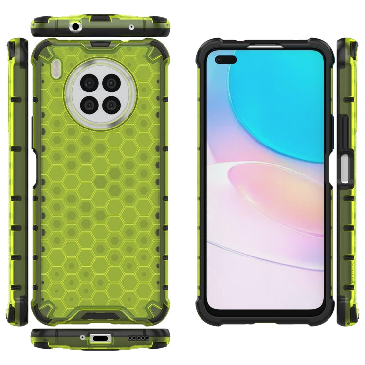 For Huawei Nova 8i Shockproof Honeycomb PC + TPU Protective Case(Green) - Huawei Cases by buy2fix | Online Shopping UK | buy2fix