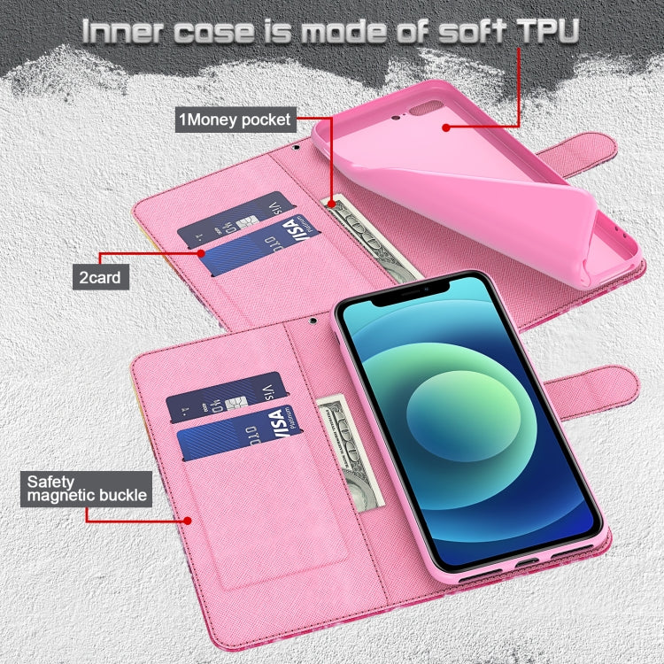 For iPhone 13 mini 3D Painting Pattern Horizontal Flip TPU + PU Leather Case with Holder & Card Slots & Wallet (Swirl Pattern) - iPhone 13 mini Cases by buy2fix | Online Shopping UK | buy2fix