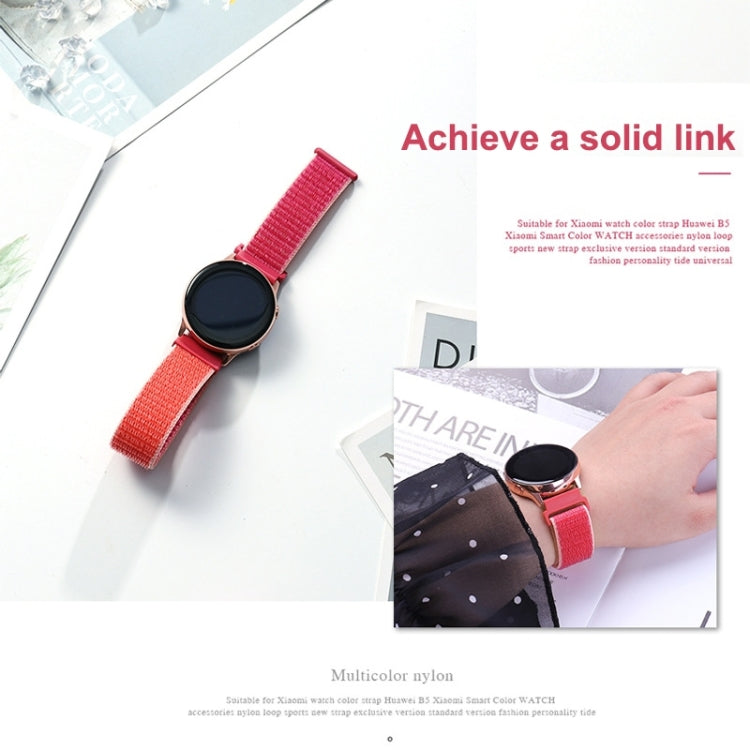 For Samsung Galaxy Watch4 Classic/Watch4 Nylon Loop Watch Band(Iron Grey) - Watch Bands by buy2fix | Online Shopping UK | buy2fix