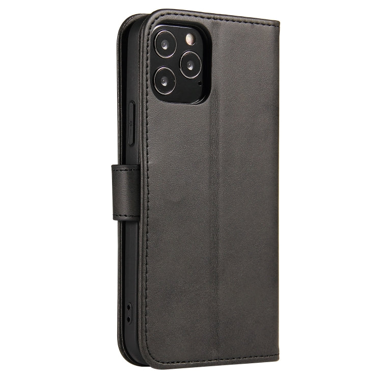 For iPhone 13 Pro Max Calf Texture Buckle Horizontal Flip Leather Case with Holder & Card Slots & Wallet (Black) - iPhone 13 Pro Max Cases by buy2fix | Online Shopping UK | buy2fix
