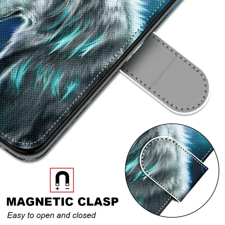 For Xiaomi Redmi 10 Coloured Drawing Cross Texture Horizontal Flip PU Leather Case with Holder & Card Slots & Wallet & Lanyard(Pensive Wolf) - Xiaomi Cases by buy2fix | Online Shopping UK | buy2fix