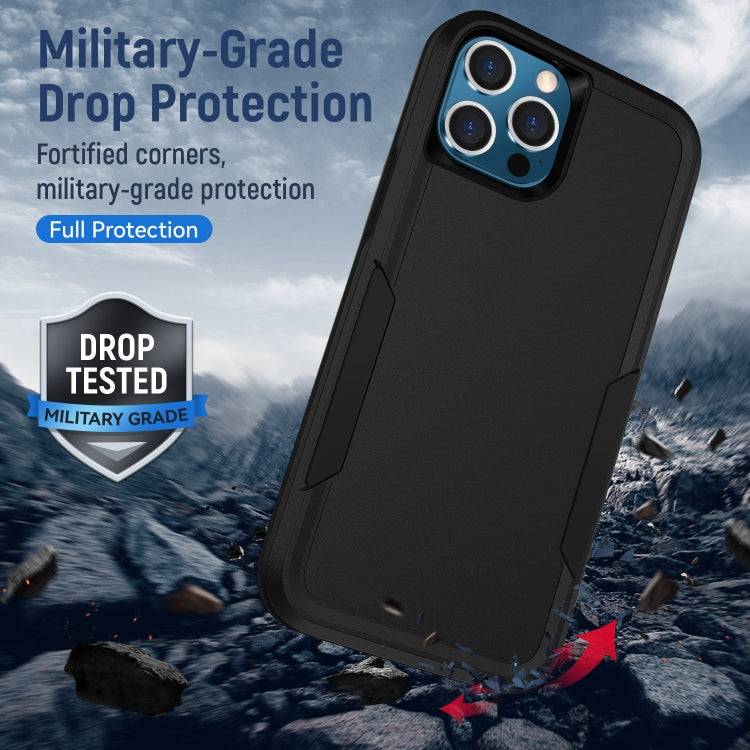 For iPhone 12 Pro Max Pioneer Armor Heavy Duty Shockproof Phone Case(Black) - iPhone 12 Pro Max Cases by buy2fix | Online Shopping UK | buy2fix