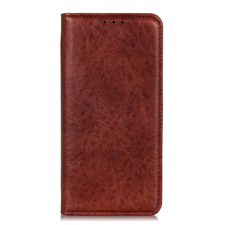 For Xiaomi Mi 11T / 11T Pro Magnetic Crazy Horse Texture Horizontal Flip Leather Case with Holder & Card Slots & Wallet(Brown) - Xiaomi Cases by buy2fix | Online Shopping UK | buy2fix