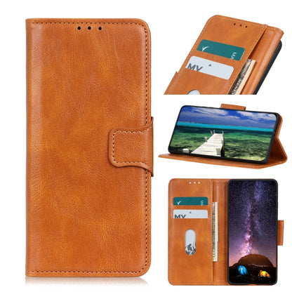 For Motorola Edge (2021) Mirren Crazy Horse Texture Horizontal Flip Leather Case with Holder & Card Slots & Wallet(Brown) - Motorola Cases by buy2fix | Online Shopping UK | buy2fix