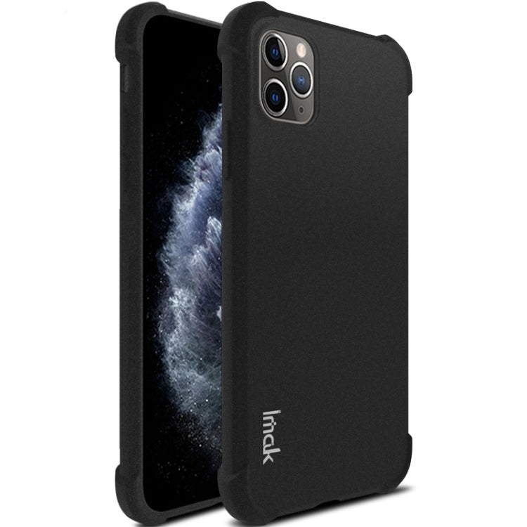 For iPhone 11 Pro IMAK All-inclusive Shockproof Airbag TPU Case, with Screen Protector(Matte Black) - iPhone 11 Pro Cases by imak | Online Shopping UK | buy2fix