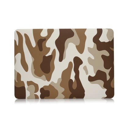 Camouflage Pattern Laptop Water Decals PC Protective Case For Macbook Pro 15.4 inch A1286(Brown Camouflage) - MacBook Pro Cases by buy2fix | Online Shopping UK | buy2fix