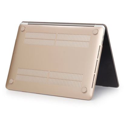 Laptop Metal Style Protective Case For MacBook Pro 16.2 inch A2485 2021(Gold) - MacBook Pro Cases by buy2fix | Online Shopping UK | buy2fix