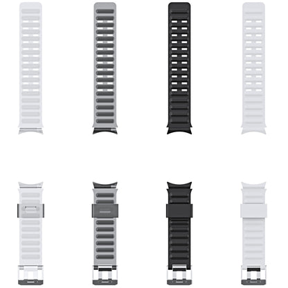 For Samsung Galaxy Watch4 40mm / 44mm Silicone Strap Watch Band(Transparent) - Watch Bands by buy2fix | Online Shopping UK | buy2fix