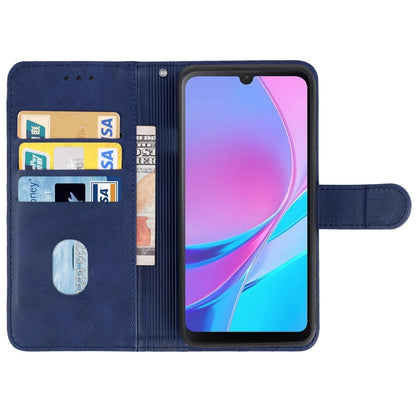 Leather Phone Case For Blackview OSCAL C20 / C20 Pro(Blue) - More Brand by buy2fix | Online Shopping UK | buy2fix