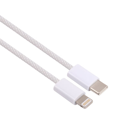 20W PD USB-C / Type-C to 8 Pin Data Cable, Cable Length: 1m(White) - 2 in 1 Cable by buy2fix | Online Shopping UK | buy2fix