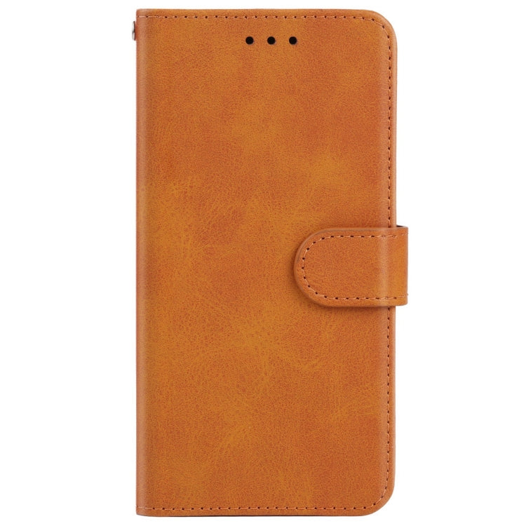 Leather Phone Case For Blackview A80 Pro / A80 Plus(Brown) - Universal Leather Case by buy2fix | Online Shopping UK | buy2fix