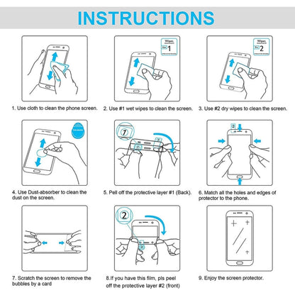 10 PCS 0.26mm 9H 2.5D Tempered Glass Film For Doogee S60 Lite - For Doogee by buy2fix | Online Shopping UK | buy2fix