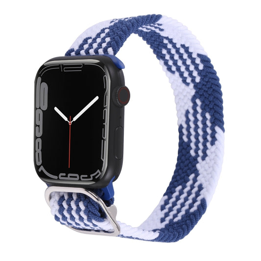 Nylon Braid Strap Watch Band For Apple Watch Ultra 49mm&Watch Ultra 2 49mm / Series 9&8&7 45mm / SE 3&SE 2&6&SE&5&4 44mm / 3&2&1 42mm(46) - Watch Bands by buy2fix | Online Shopping UK | buy2fix