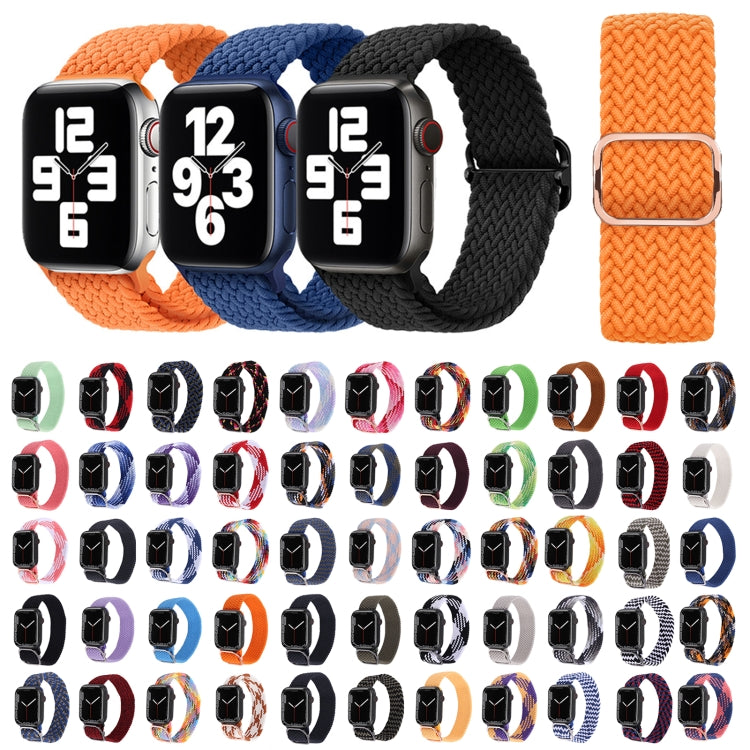 Nylon Braid Strap Watch Band For Apple Watch Ultra 49mm&Watch Ultra 2 49mm / Series 9&8&7 45mm / SE 3&SE 2&6&SE&5&4 44mm / 3&2&1 42mm(13) - Watch Bands by buy2fix | Online Shopping UK | buy2fix