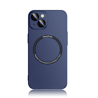 For iPhone 13 Frosted PC Magsafe Case(Navy Blue) - iPhone 13 Cases by buy2fix | Online Shopping UK | buy2fix