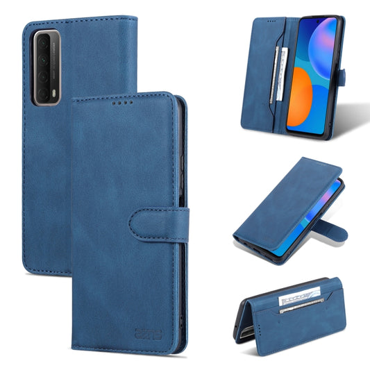 For Huawei P smart 2021 / Enjoy 20 SE / Y7a AZNS Dream II Skin Feel Horizontal Flip Leather Case(Blue) - Huawei Cases by AZNS | Online Shopping UK | buy2fix