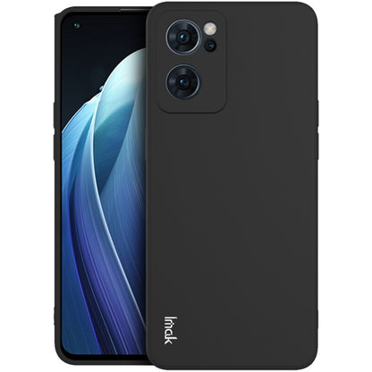 For OPPO Reno7 5G imak UC-4 Series Straight Edge TPU Soft Protective Case(Black) - OPPO Cases by imak | Online Shopping UK | buy2fix