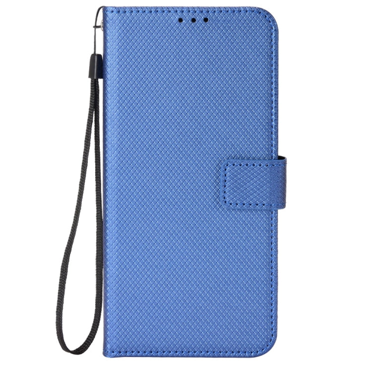 For Blackview A70 2021 Diamond Texture Leather Phone Case(Blue) - More Brand by buy2fix | Online Shopping UK | buy2fix