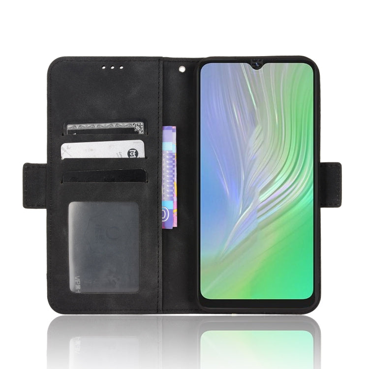 For Blackview A55 Skin Feel Calf Pattern Leather Phone Case(Black) - More Brand by buy2fix | Online Shopping UK | buy2fix