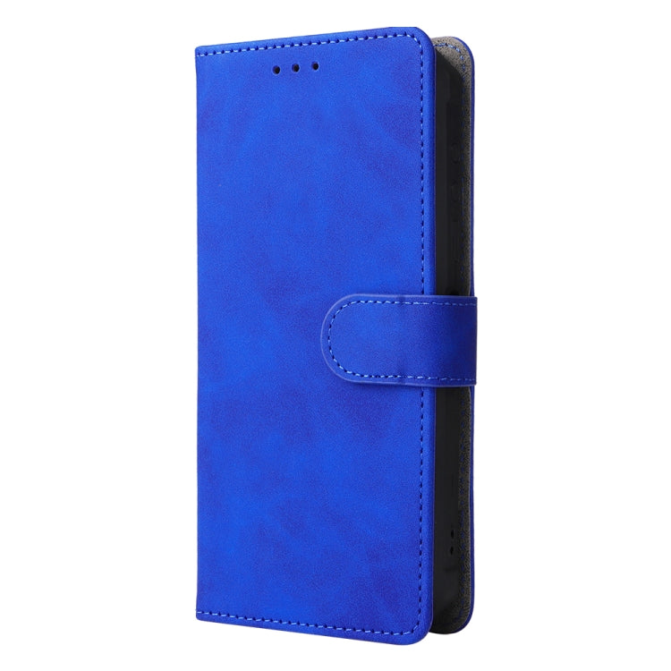 For Ulefone Armor 8 Skin Feel Magnetic Buckle Calf Texture Leather Phone Case(Blue) - Ulefone Cases by buy2fix | Online Shopping UK | buy2fix