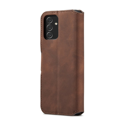 For Samsung Galaxy A13 4G DG.MING Retro Oil Edge Flip Leather Phone Case(Coffee) - Galaxy Phone Cases by DG.MING | Online Shopping UK | buy2fix