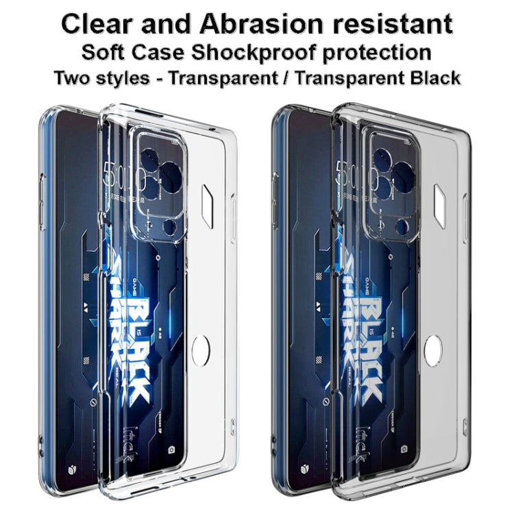 For Xiaomi Black Shark 5 Pro IMAK UX-5 Series Transparent TPU Phone Case(Transparent) - Xiaomi Cases by imak | Online Shopping UK | buy2fix