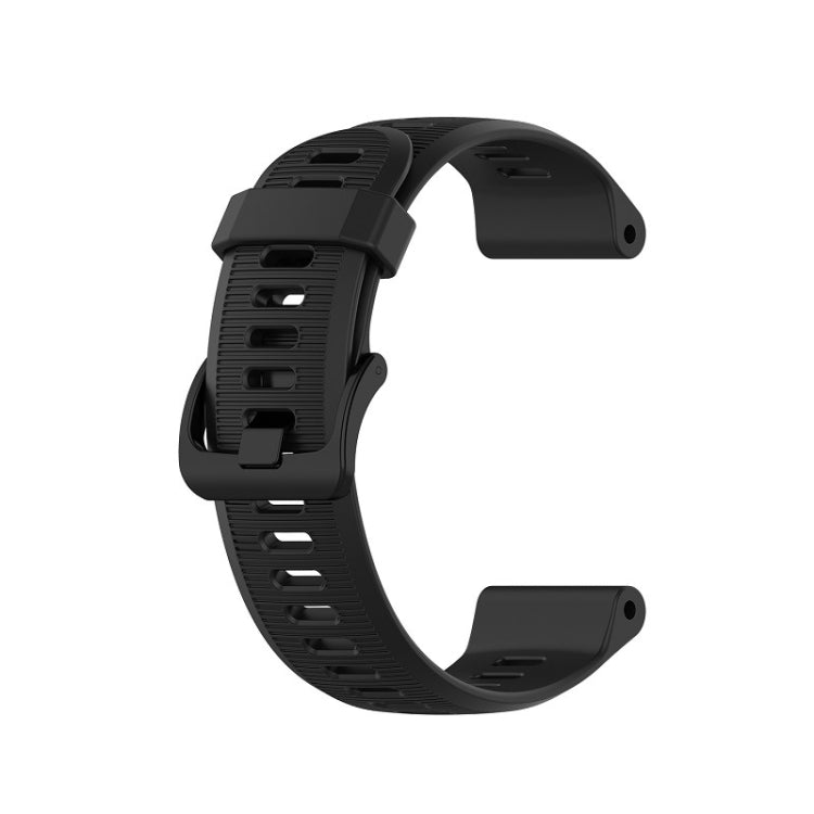 For Garmin Forerunner 945 Silicone Watch Band(Black) - Watch Bands by buy2fix | Online Shopping UK | buy2fix