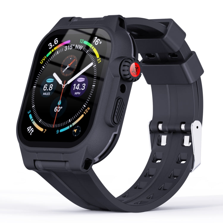 RedPepper TPU + PC + Silicone Waterproof Watch Case For Apple Watch Series 9 / 8 / 7 41mm - Watch Cases by RedPepper | Online Shopping UK | buy2fix