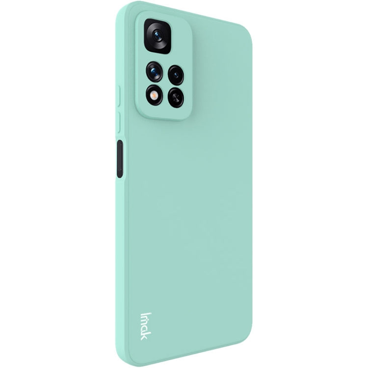 For Xiaomi Redmi Note 11 Pro China / Note 11 Pro+ 5G IMAK UC-4 Series Straight Edge TPU Phone Case(Light Cyan) - Xiaomi Cases by imak | Online Shopping UK | buy2fix